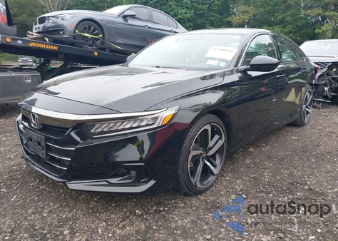 2022 Honda Accord Sport 2.0T из США, поврежденный, VIN 1HGCV2F31NA018733